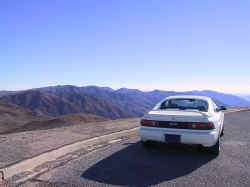 MR2 at Dante's Peak (Death Valley)